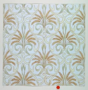 Drawing, Design for Wallpaper by Unknown